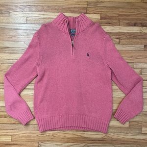 POLO RALPH LAUREN Pink Pullover Sweater